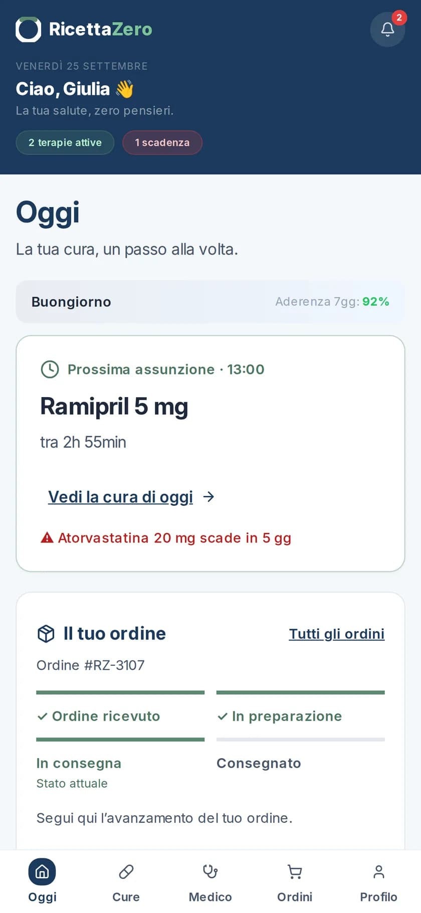 RicettaZero mobile: Anche dal telefono